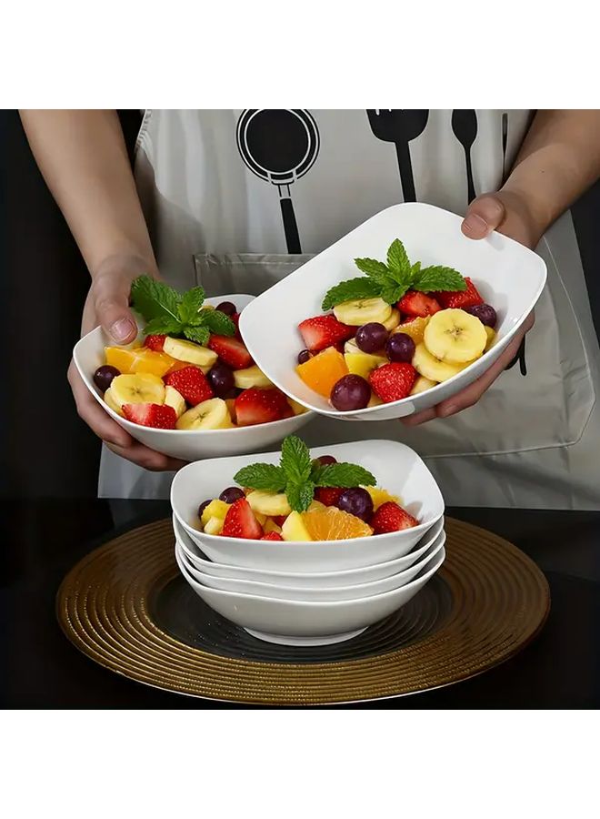 Square Dish Set 1pcs Reusable Microwave Dishwasher Safe for Outdoor RV Use - Image 5